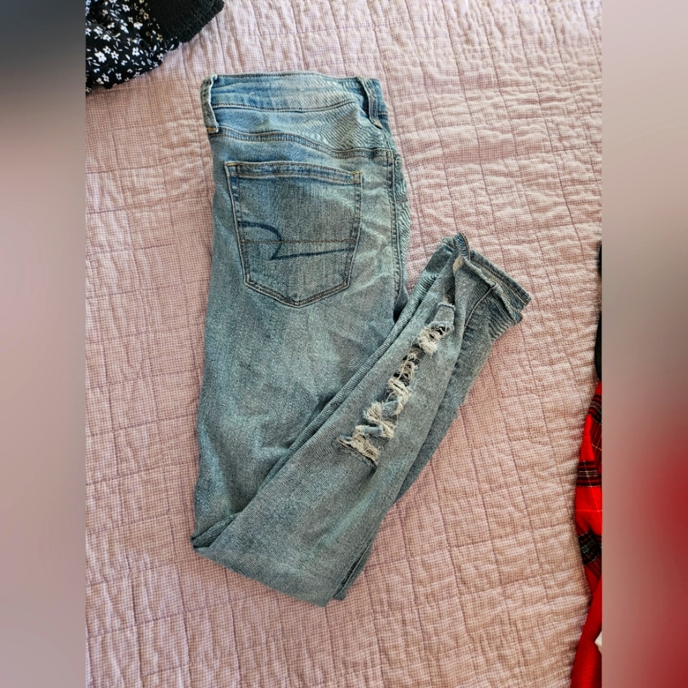 American Eagle size 6 R jeggings